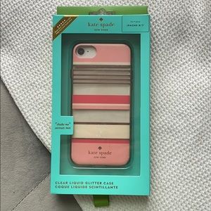 Kate Spade New York iPhone 7/8 Striped Phone Case